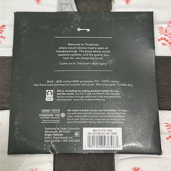 😊 NWT Threshold Quilt Full/Queen - Picture 3 of 3